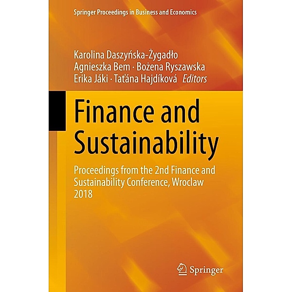 Finance and Sustainability / Springer Proceedings in Business and Economics
