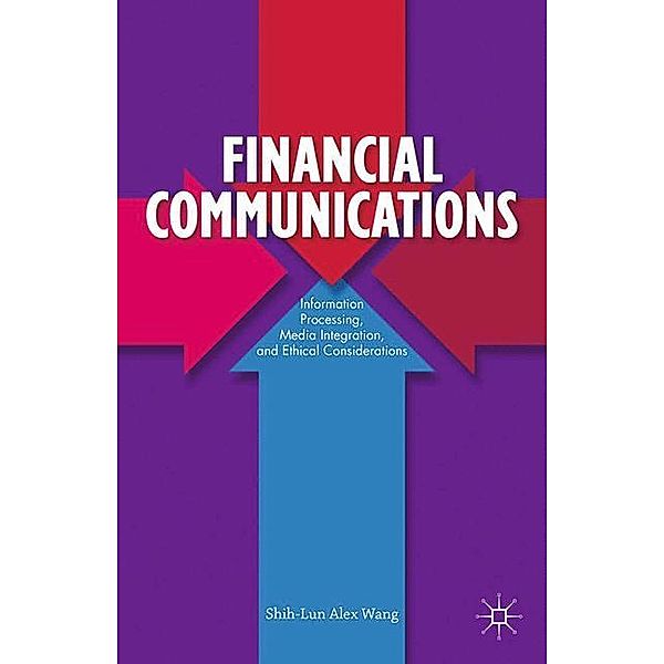 Financial Communications, S. Wang