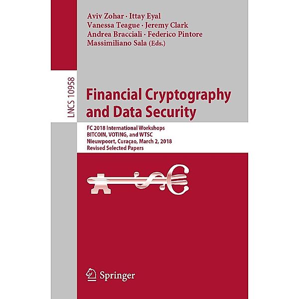 Financial Cryptography and Data Security / Lecture Notes in Computer Science Bd.10958