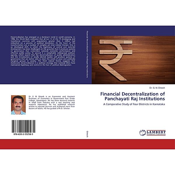 Financial Decentralization of Panchayati Raj Institutions, G. M. Dinesh