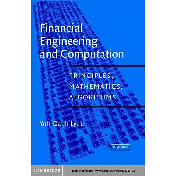 Financial Engineering and Computation, Yuh-Dauh Lyuu