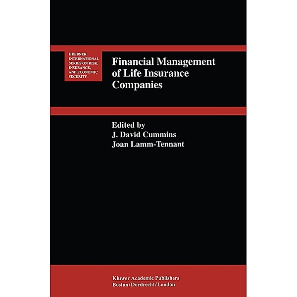 Financial Management of Life Insurance Companies