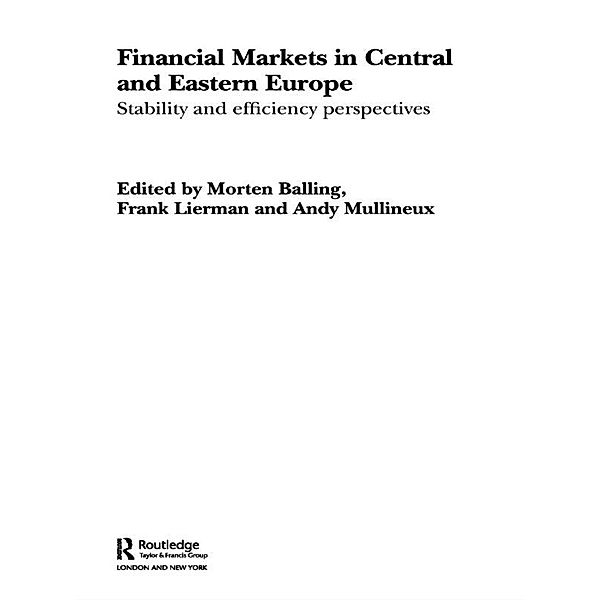 Financial Markets in Central and Eastern Europe