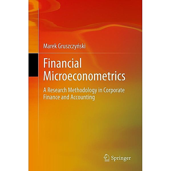 Financial Microeconometrics, Marek Gruszczynski