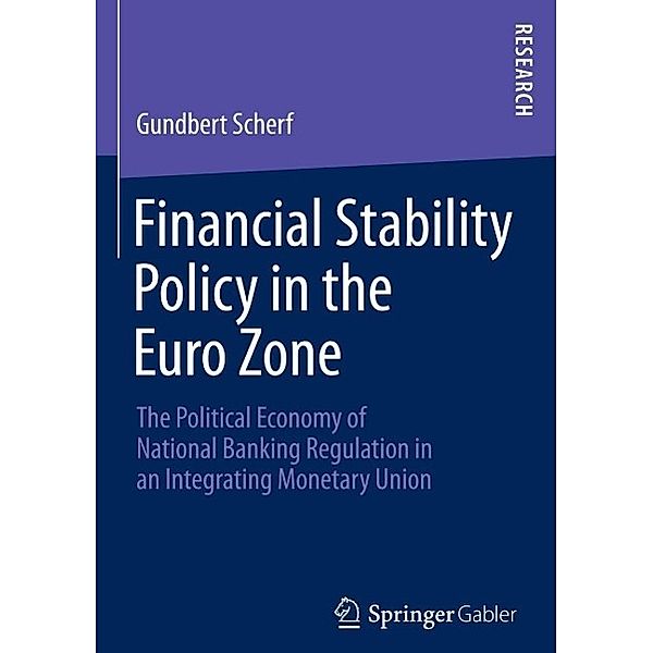 Financial Stability Policy in the Euro Zone, Gundbert Scherf