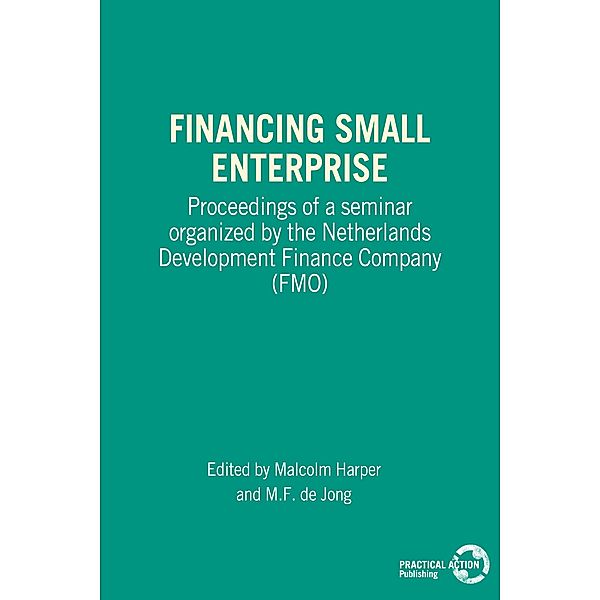 Financing Small Enterprise, Malcolm Harper