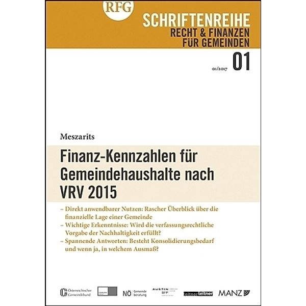 Finanz-Kennzahlen für Gemeindehaushalte nach VRV 2015, Veronika Meszarits