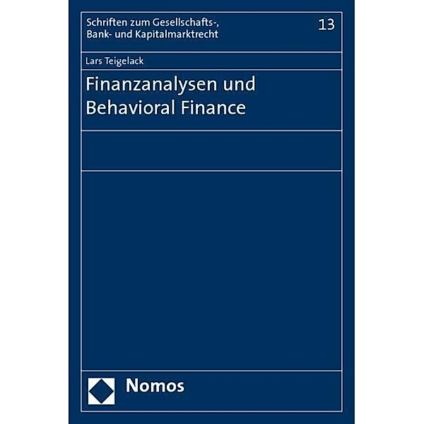 Finanzanalysen und Behavioral Finance, Lars Teigelack
