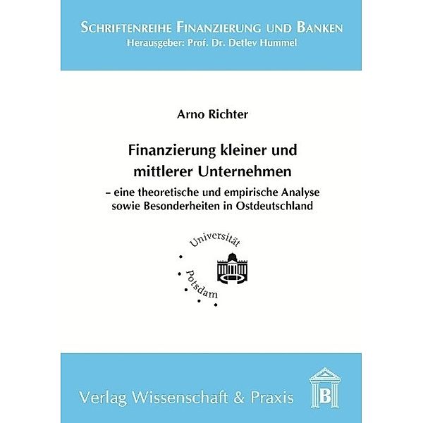 Finanzierung kleiner und mittlerer Unternehmen., Arno Richter