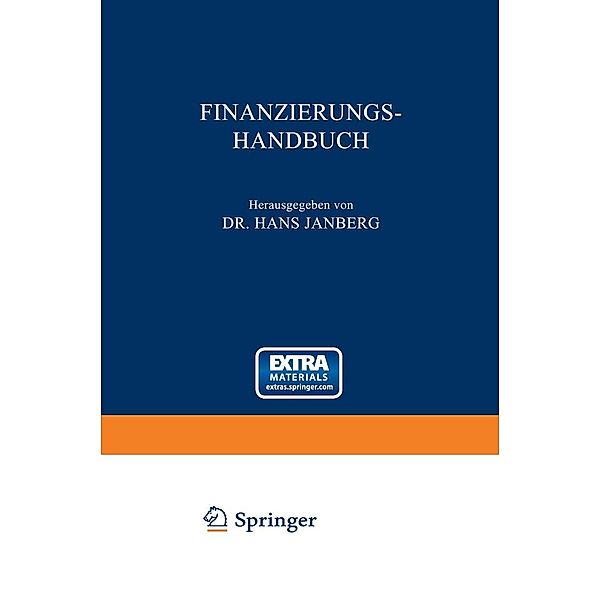 Finanzierungs-Handbuch, Hans Janberg