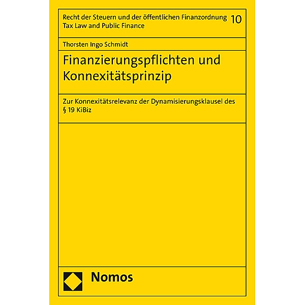Finanzierungspflichten und Konnexitätsprinzip, Thorsten Ingo Schmidt