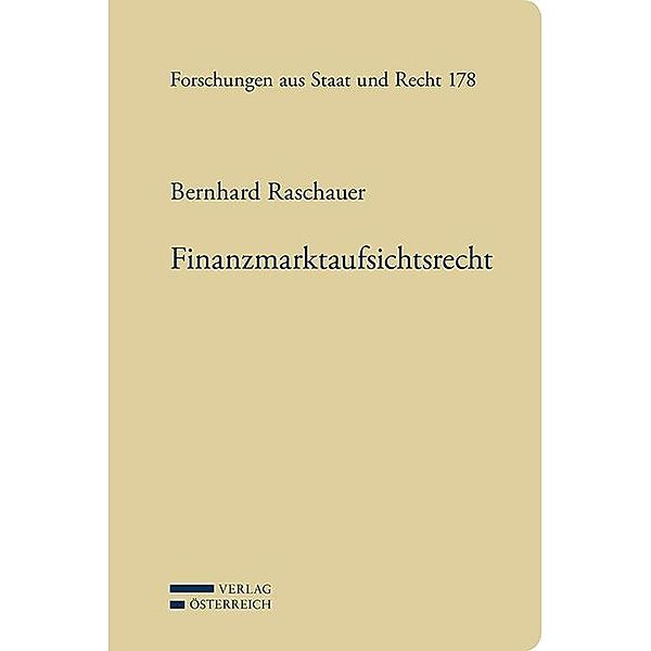 Finanzmarktaufsichtsrecht (f. Österreich), Bernhard Raschauer