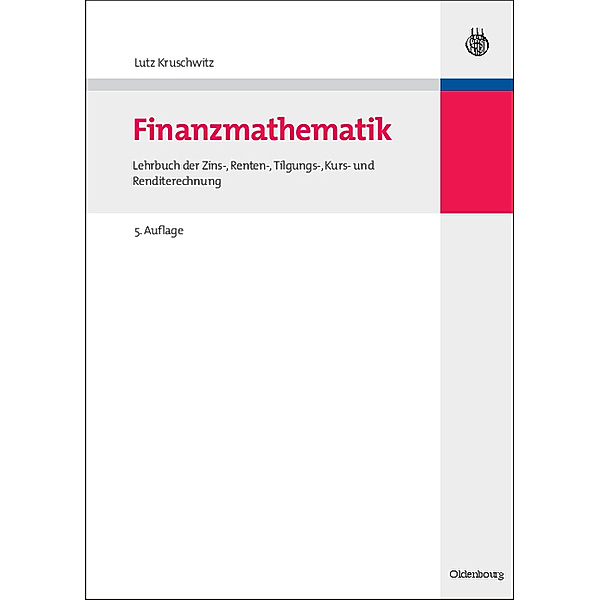 Finanzmathematik, Lutz Kruschwitz