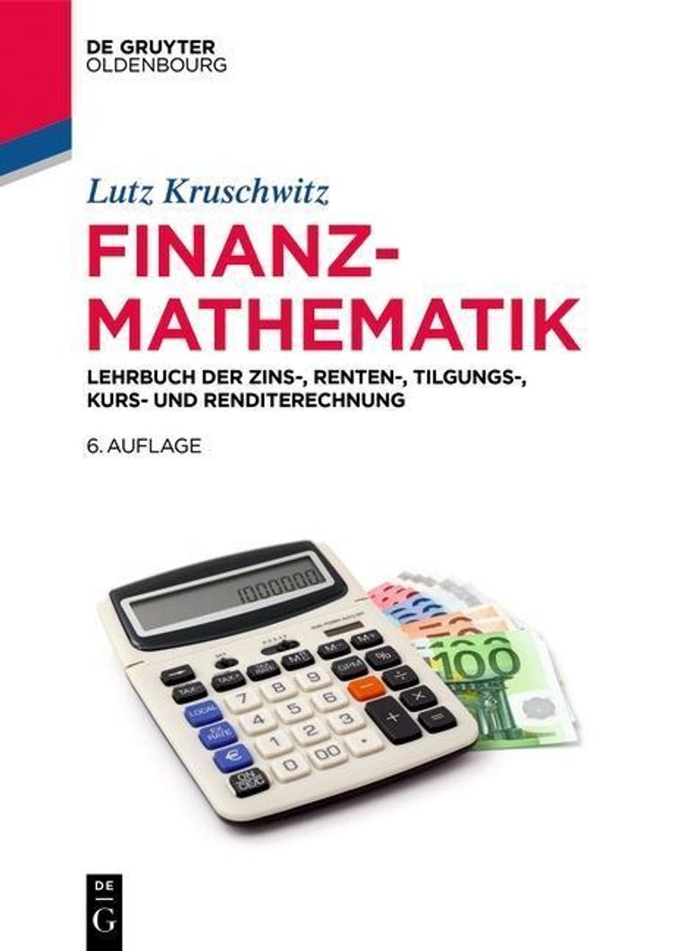 Finanzmathematik Buch von Lutz Kruschwitz versandkostenfrei - Weltbild.de