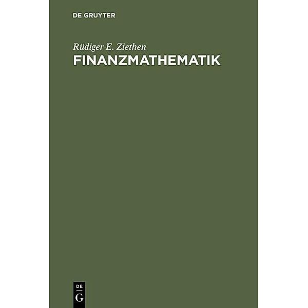 Finanzmathematik / Jahrbuch des Dokumentationsarchivs des österreichischen Widerstandes, Rüdiger E. Ziethen