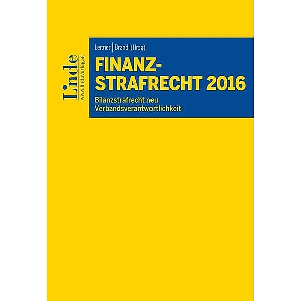 Finanzstrafrecht 2016 (f. Österreich)