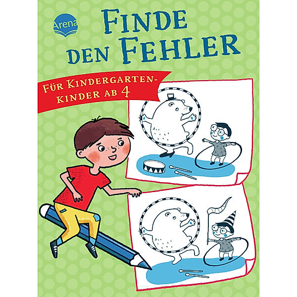 Finde den Fehler. Für Kindergartenkinder ab 4, Judith Ganter