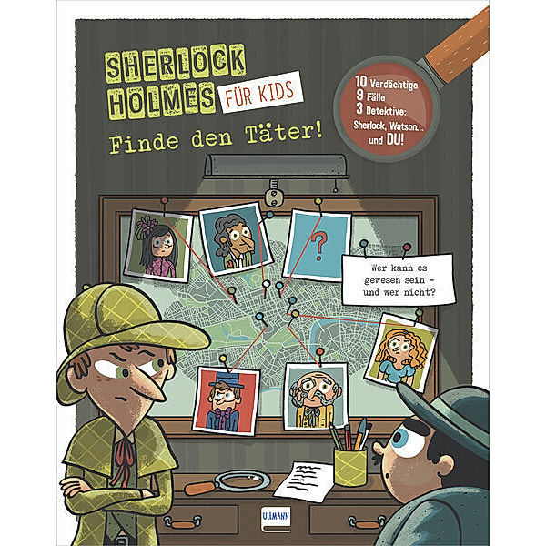 Finde den Täter - Sherlock Holmes für Kids, Sandra Lebrun
