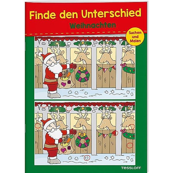 Finde den Unterschied. Weihnachten