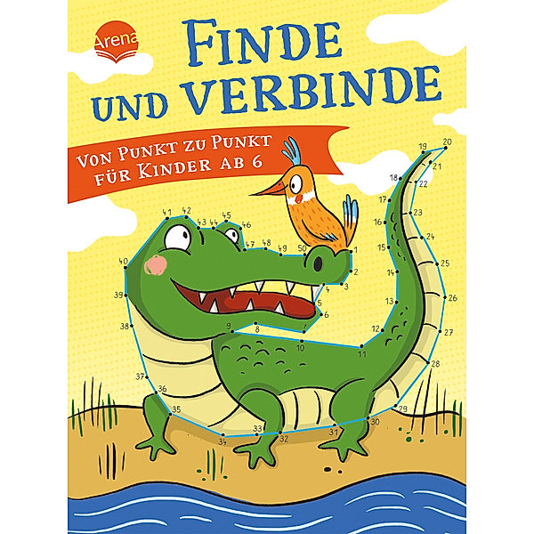 Finde und verbinde. Von Punkt zu Punkt für Kinder ab 6