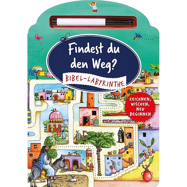 Findest du den Weg? Bibel-Labyrinthe