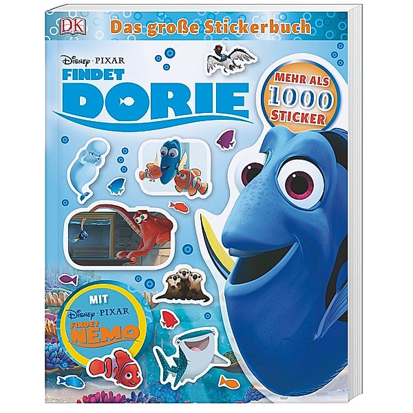 Findet Dorie - Das große Stickerbuch