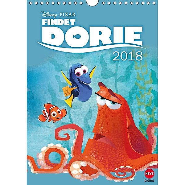 Findet Dorie Planungskalender (Wandkalender 2018 DIN A4 hoch), Disney Pixar