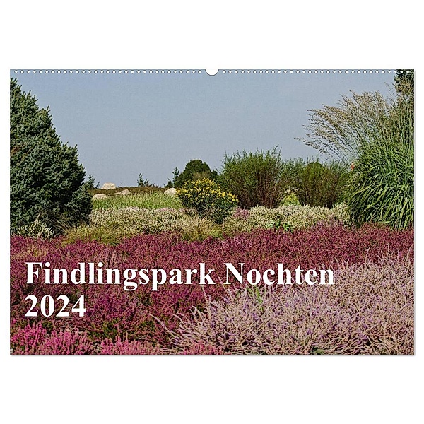 Findlingspark Nochten 2024 (Wandkalender 2024 DIN A2 quer), CALVENDO Monatskalender, Michael Weirauch