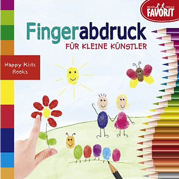 Fingerabdruck für kleine Künstler