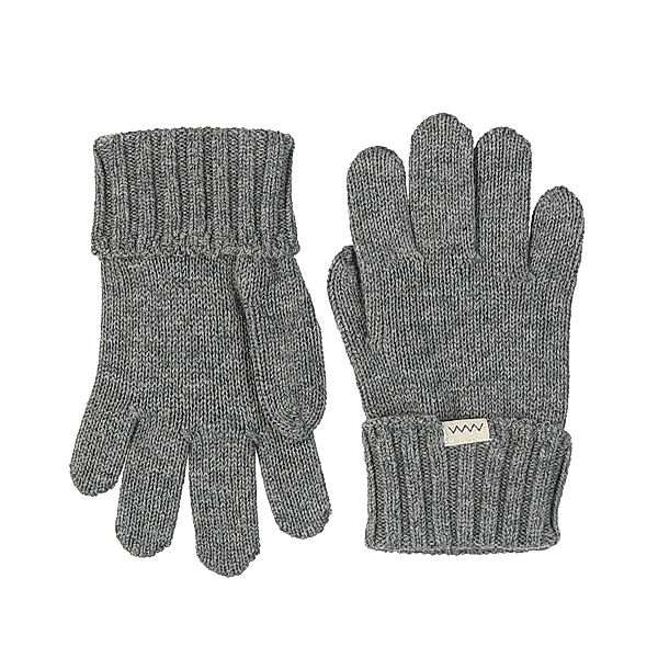 MarMar Copenhagen Fingerhandschuhe ASKE in grey melange