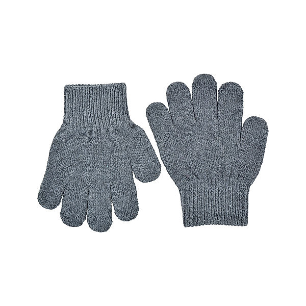 mikk-line Fingerhandschuhe MAGIC in graphite grey