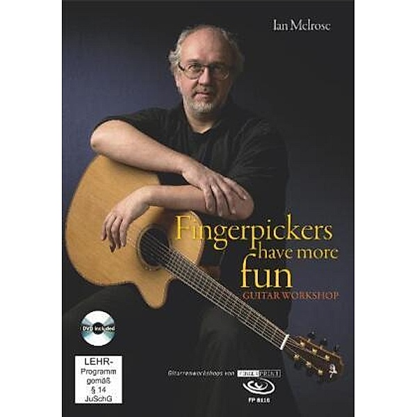 Fingerpickers Have More Fun, m. 1 Audio-DVD, Ian Melrose
