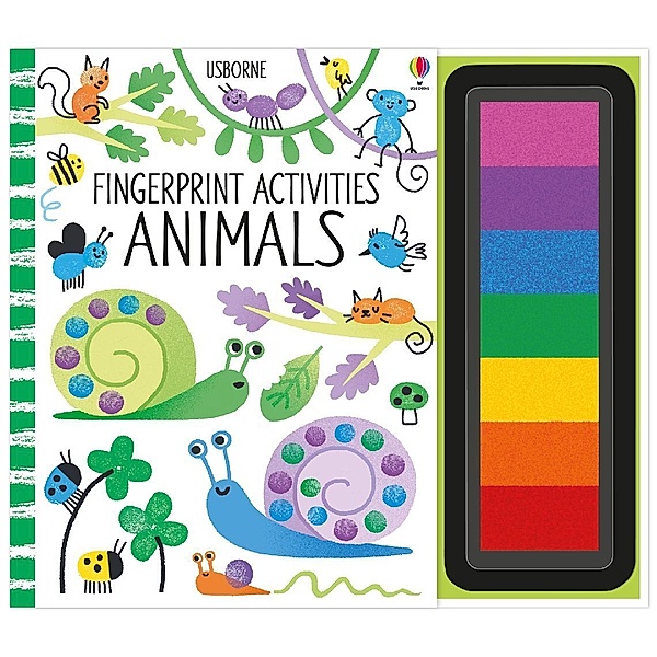 Fingerprint Activities Animals, Fiona Watt