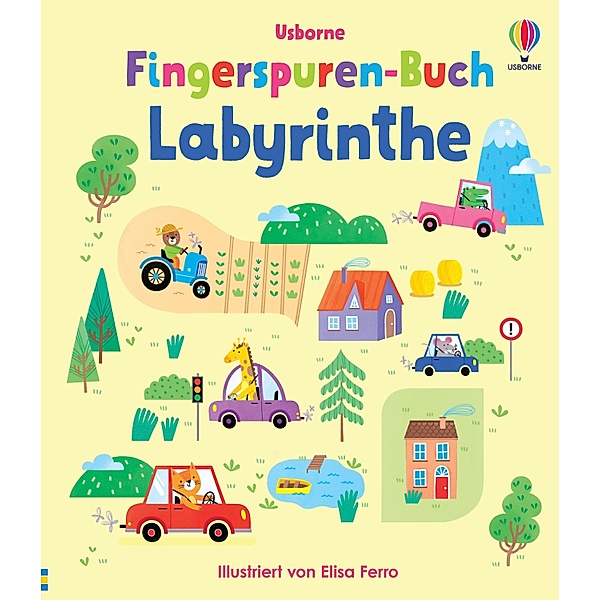 Fingerspuren-Buch: Labyrinthe, Felicity Brooks