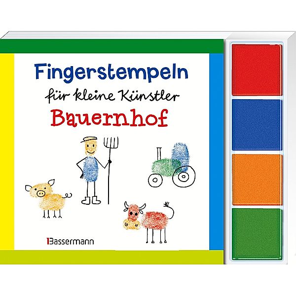 Fingerstempeln für kleine Künstler - Bauernhof, Norbert Pautner