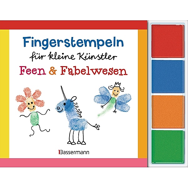 Fingerstempeln für kleine Künstler - Feen und Fabelwesen, Norbert Pautner