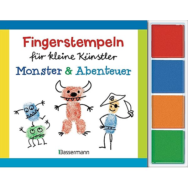 Fingerstempeln für kleine Künstler - Monster und Abenteuer, Norbert Pautner