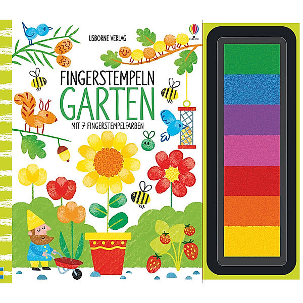 Fingerstempeln - Garten, Fiona Watt