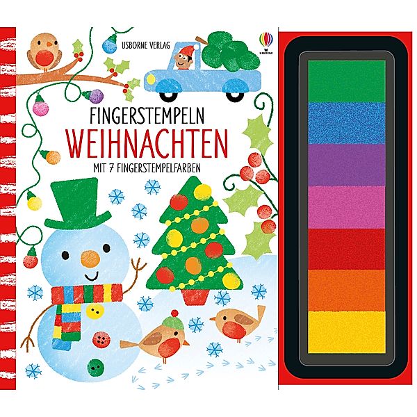 Fingerstempeln: Weihnachten, Fiona Watt