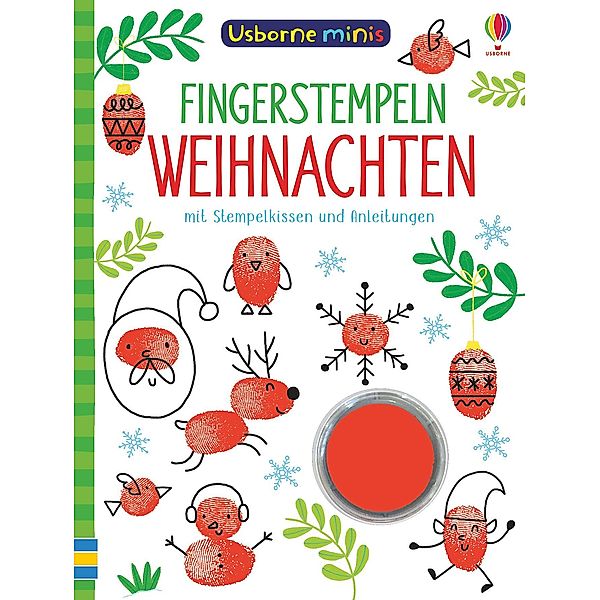 Fingerstempeln Weihnachten, Sam Smith