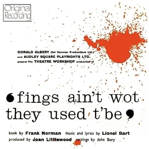 Fings Ain'T Wot They Used T'Be, Ost, Soundtrack