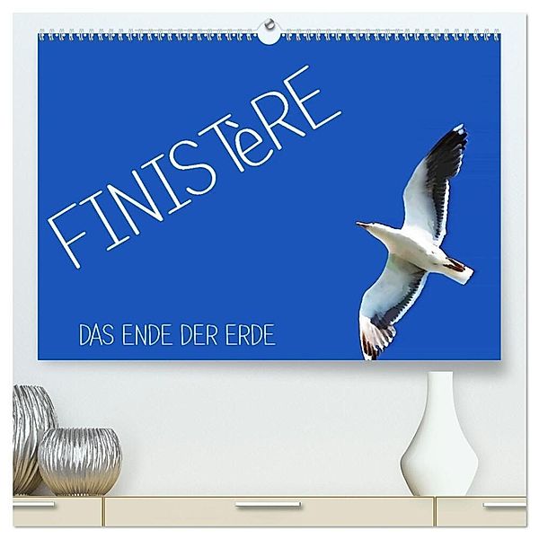 Finistère - Das Ende der Erde (hochwertiger Premium Wandkalender 2025 DIN A2 quer), Kunstdruck in Hochglanz, Calvendo, reinhard sock