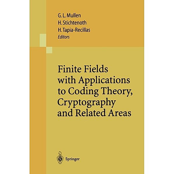 Finite Fields with Applications to Coding Theory, Cryptography and Related Areas