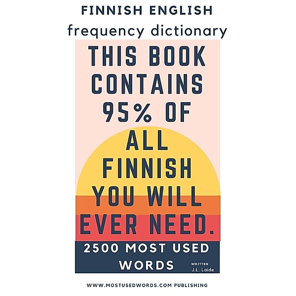 Finnish English Frequency Dictionary, J. L. Laide