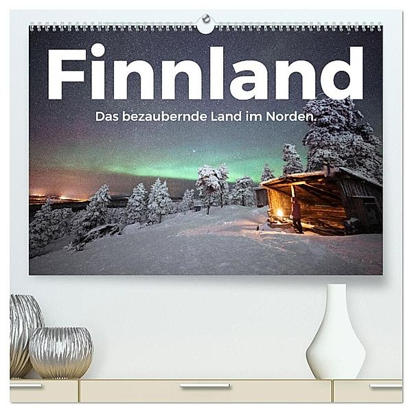 Finnland - Das bezaubernde Land im Norden. (hochwertiger Premium Wandkalender 2024 DIN A2 quer), Kunstdruck in Hochglanz, M. Scott
