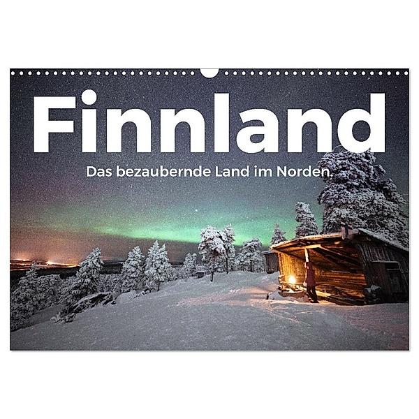 Finnland - Das bezaubernde Land im Norden. (Wandkalender 2024 DIN A3 quer), CALVENDO Monatskalender, M. Scott