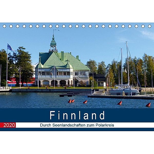 Finnland - Durch Seenlandschaften zum Polarkreis (Tischkalender 2020 DIN A5 quer), Angelika Stephan