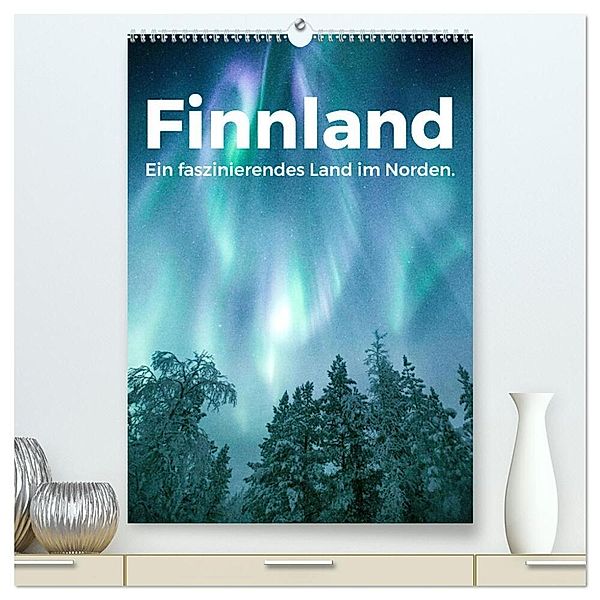 Finnland - Ein faszinierendes Land im Norden. (hochwertiger Premium Wandkalender 2024 DIN A2 hoch), Kunstdruck in Hochglanz, M. Scott
