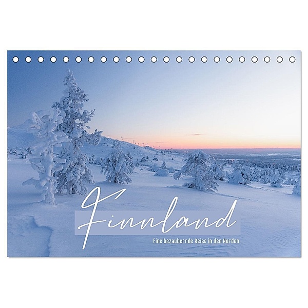 Finnland - Eine bezaubernde Reise in den Norden. (Tischkalender 2025 DIN A5 quer), CALVENDO Monatskalender, Calvendo, Benjamin Lederer