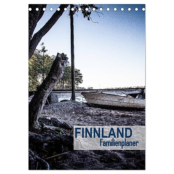 Finnland Familienplaner (Tischkalender 2024 DIN A5 hoch), CALVENDO Monatskalender, Oliver Pinkoss Photostorys